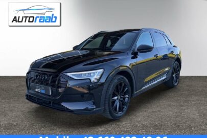 Audi e-tron 55 quattro advanced 95kWh *Garantie**LED**BLACK** bei Auto Raab, Johannes Raab, KFZ – und Reifenhandel in 